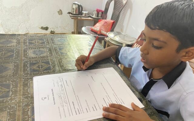 “They are finally reading the exam questions on their own.”